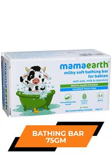 Mamaearth Milky Soft Bathing Bar For Babies 75gm
